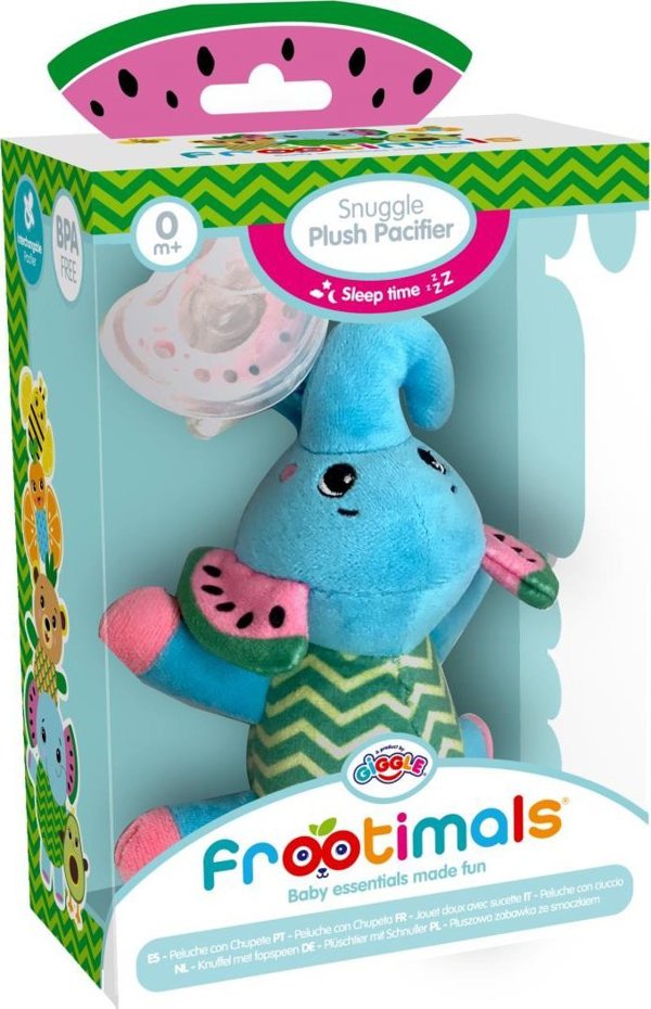 Λούτρινο παιχνίδι με πιπίλα Melany Melephant Frootimals FT00017 Kids Euroswan