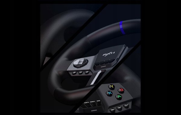 Τιμόνι PXN Τιμόνι για παιχνίδια PXN-V9Gen2 (PC / PS3 / PS4 / XBOX ONE / XBOX SERIES S&X / SWITCH)