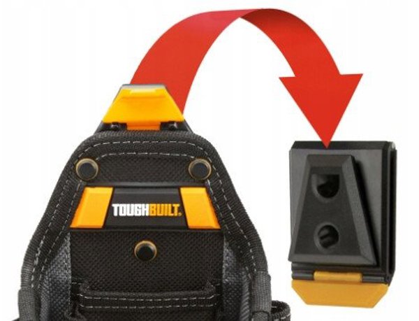 Θήκη ToughBuilt ClipTech Tape Knife Pouch Μαύρο