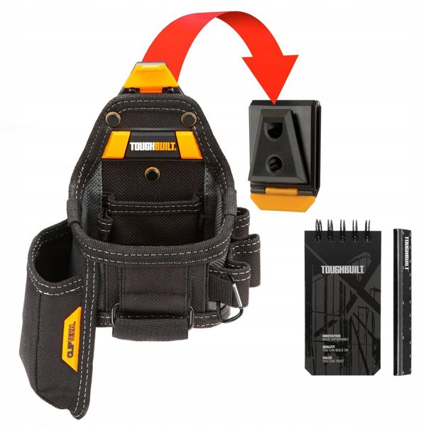 Θήκη ToughBuilt ClipTech Tape Knife Pouch Μαύρο
