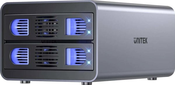 Unitek Unitek RAID θήκη για δίσκο SATA 2.5''/3.5'' – 4 λειτουργίες, 40TB, 5Gb/s