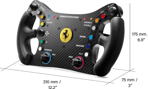 Προσαρμογέας Τιμονιού Thrustmaster Ferrari 488 GT3 (4060263)