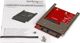 StarTech Προσαρμογέας mSATA SSD σε 2.5" SATA (SAT32MSAT257) - Μετατροπέας mSATA σε SATA 6Gb/s για Δίσκους SSD