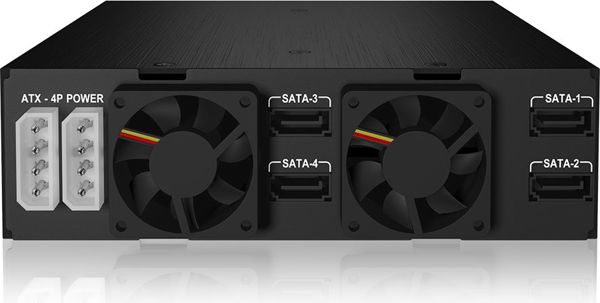 Θήκη Icy Box 4x 2.5" SATA/SAS (IB-2242SSK)