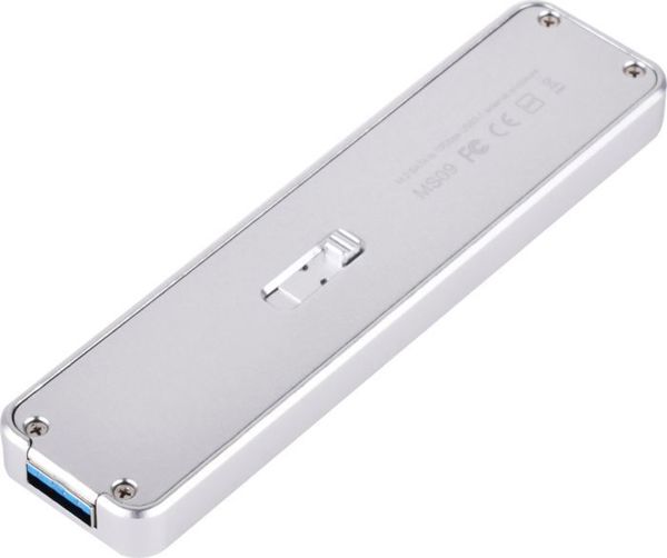 Θήκη SilverStone M.2 SATA - USB 3.2 Gen 2 MS09 (SST-MS09S)