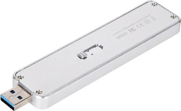 Θήκη SilverStone M.2 SATA - USB 3.2 Gen 2 MS09 (SST-MS09S)
