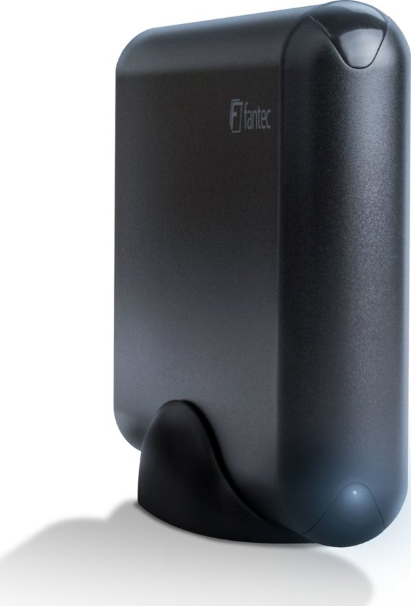 Κιβώτιο Fantec FANTEC DB-F35U3 Εξωτερική θήκη σκληρού δίσκου από μαύρο αλουμίνιο. Κατάλληλο για σκληρούς δίσκους SATA I/II/III 8,89cm 3,5 ιντσών