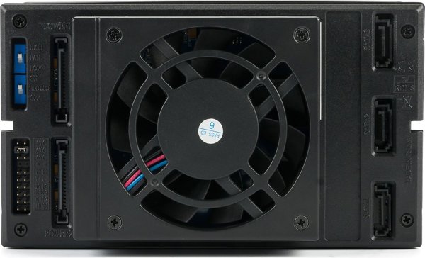 Κελύφος Fantec FANTEC BP-T2131, SAS & SATA backplane για 3x 3.5"/2.5" HDD/SSD, μαύρο
