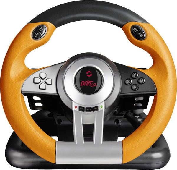 Τιμόνι Speedlink Drift O.Z. Racing Wheel PC (SL-6695-BKOR-01)