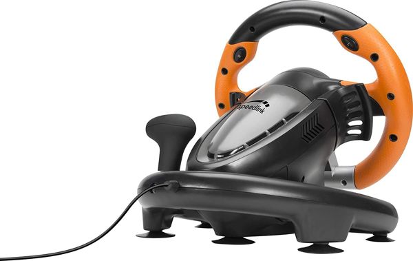Τιμόνι Speedlink Drift O.Z. Racing Wheel PC (SL-6695-BKOR-01)