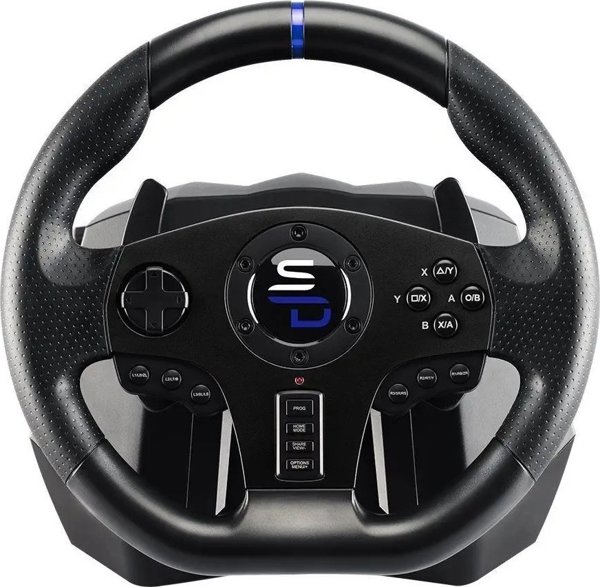 Subsonic Superdrive SV750 Drive Pro Sport Τιμόνι με Πεντάλ & Λεβιέ Ταχυτήτων, Δόνηση, 270° Rotation για PS4, Xbox Series X/S, Xbox One, Switch & PC
