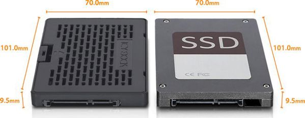Θήκη Icy Dock M.2 SATA - 2.5" SATA (MB703M2P-B)