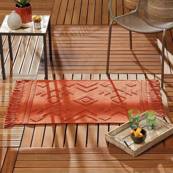 Χειροποίητο Χαλί Kilim 120 x 170 cm με Παραδοσιακό Σχέδιο και Ανθεκτική Ύφανση
