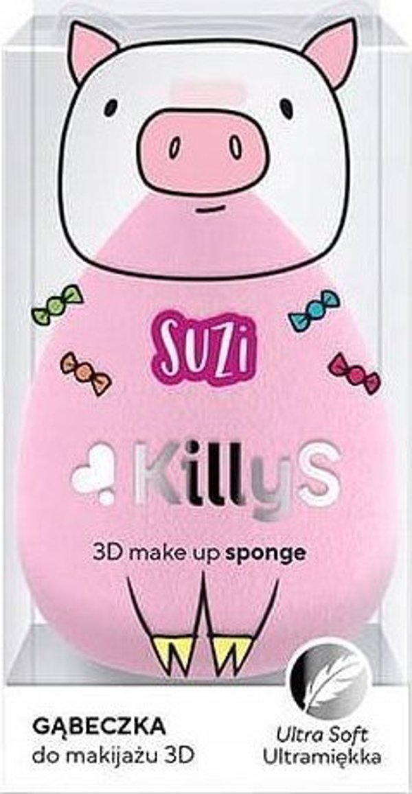 KILLYS_3D Make Up Sponge Ultra Soft σφουγγαράκι μακιγιάζ Suzi