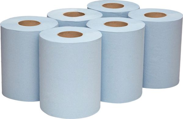 Kimberly-Clark Wypall Reach Ρολο Υγιεινής Με Κεντρική Εκτύλιξη, Μπλε, 1 Τεμάχιο