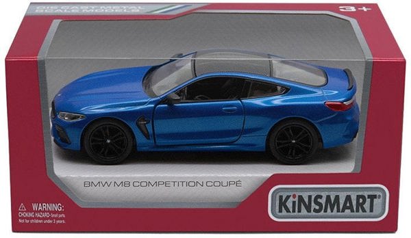 Μοντέλο KINSMART Die-Cast BMW M8 Competition Coupe, κλίμακα 1:38