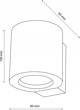 TK ΦΩΤΙΣΤΙΚΟ ΤΟΙΧΟΥ ΦΩΤΙΣΤΙΚΟ EVE WOOD GU10 10W 14205864 5906135101979