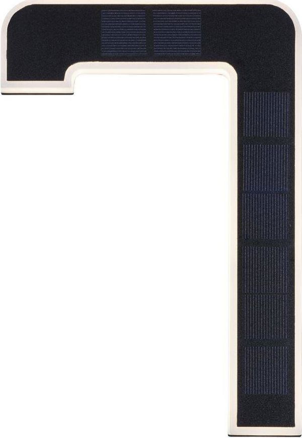 Φωτιστικό τοίχου Paulmann Outdoor Solar αριθμός σπιτιού 7 3000K IP44 Αντικαταστάσιμη μπαταρία