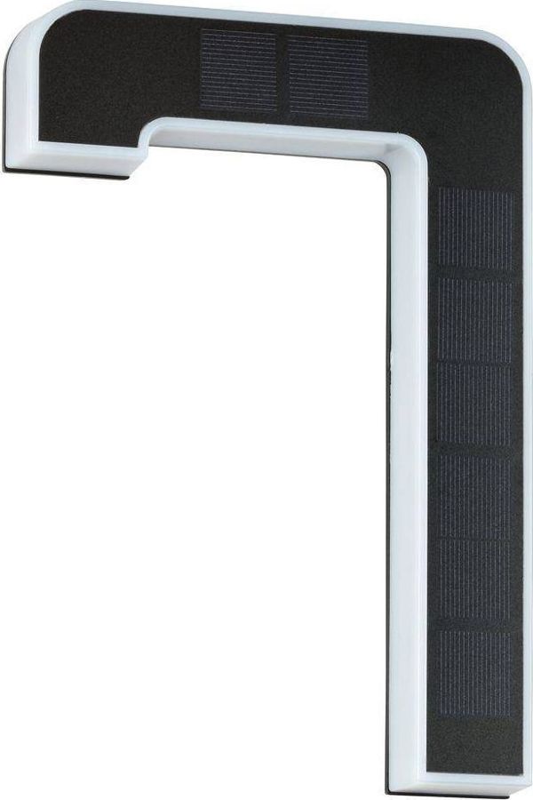 Φωτιστικό τοίχου Paulmann Outdoor Solar αριθμός σπιτιού 7 3000K IP44 Αντικαταστάσιμη μπαταρία
