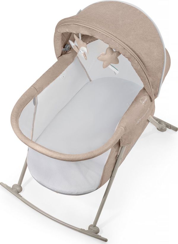 KinderKraft Κούνια/Λίκνο LOVI μπεζ