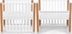 KinderKraft KINDERKRAFT baby cot KOYA 4in1, white