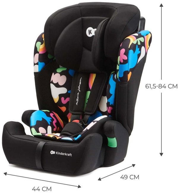 Kinderkraft fotelik COMFORT UP i-Size 9-36kg Happy