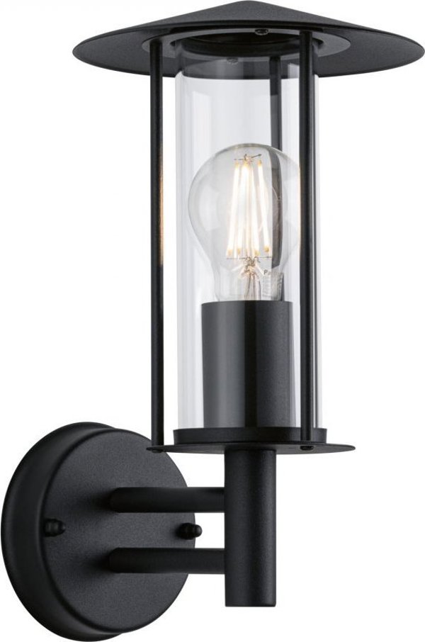 Απλίκα Paulmann Εξωτερική απλίκα CLASSIC IP44 max.15W E27 230V σκούρο γκρι