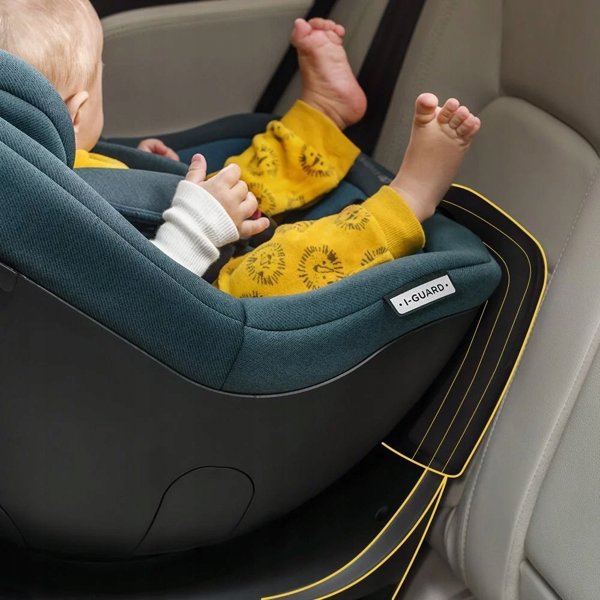 KINDERKRAFT κάθισμα αυτοκινήτου I-GUARD PRO I-SIZE, γραφίτης μαύρο