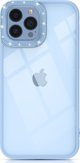 Θήκη Kingxbar Sparkle Series για iPhone 13 Pro Max με κρύσταλλα, μπλε πίσω κάλυμμα