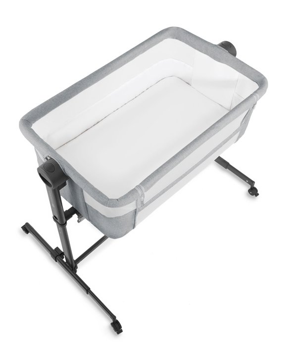 KINDERKRAFT co-sleeper Neste Up 2 LIGHT GREY, KLNEUP02LGR0000