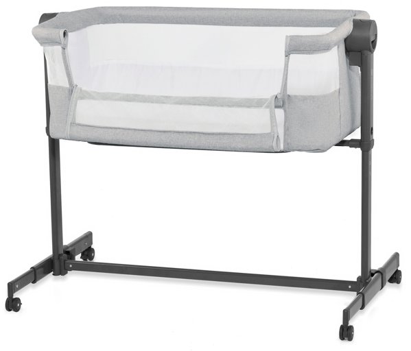 KINDERKRAFT co-sleeper Neste Up 2 LIGHT GREY, KLNEUP02LGR0000