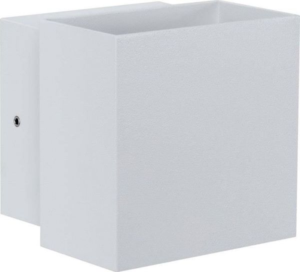 Φωτιστικό τοίχου Paulmann Cybo LED 2x3W 230V IP65 τετράγωνο 100x100mm Λευκό Αλουμίνιο (PL18003) - Paulmann
