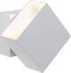 Φωτιστικό τοίχου Paulmann Cybo LED 2x3W 230V IP65 τετράγωνο 100x100mm Λευκό Αλουμίνιο (PL18003) - Paulmann