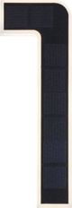Φωτιστικό τοίχου Paulmann Outdoor Solar αριθμός σπιτιού 1 3000K IP44 Αντικαταστάσιμη μπαταρία