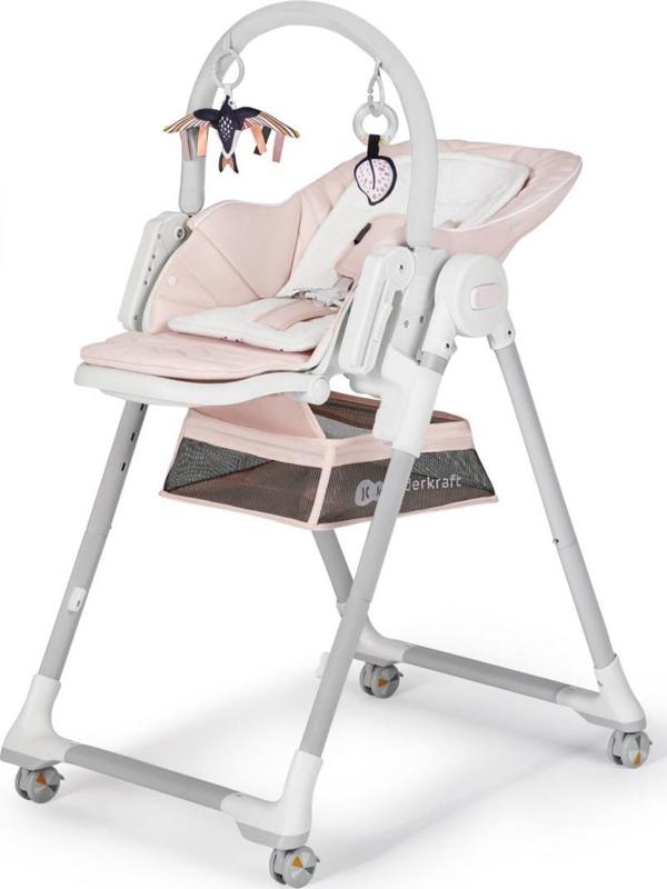 KinderKraft ΚΑΡΕΚΛΑΚΙ ΦΑΓΗΤΟΥ LASTREE PINK