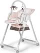 KinderKraft ΚΑΡΕΚΛΑΚΙ ΦΑΓΗΤΟΥ LASTREE PINK