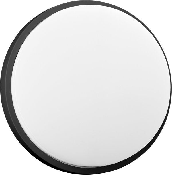 Απλίκα Orno AGAT LED 10W, φωτιστικό κήπου, 800lm, IP54, 4000K, μαύρο