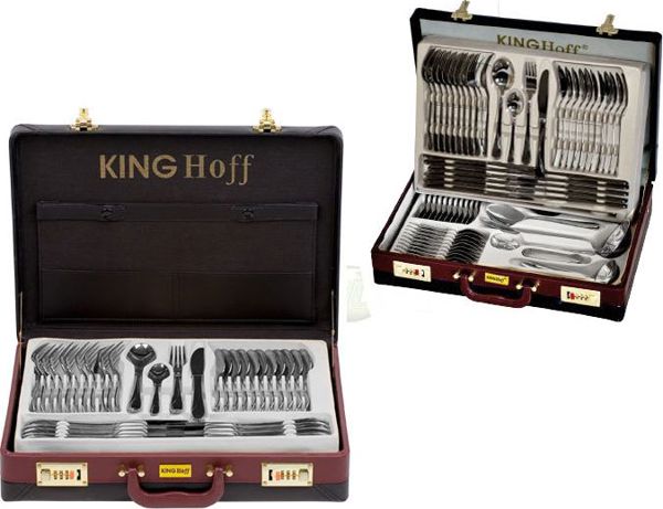 Μαχαιροπίρουνα KingHoff 72 τεμ. γυαλιστερά KH-3519