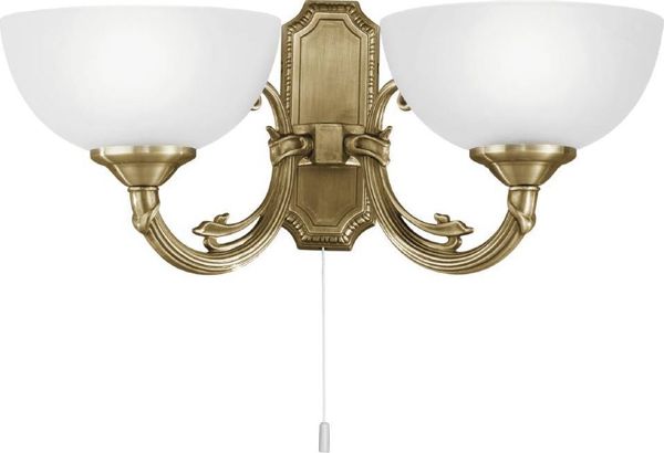 Απλίκα Τοίχου Eglo Savoy 82752, 2 Φώτων, E14, 41cm, Λευκό