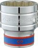 King Tony Κοντός Καρυδάκι 1/2" 36mm x 46mm 12-γωνο Cr-v King Tony