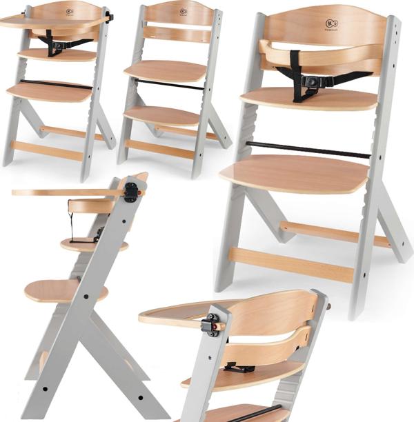 Καρεκλάκι φαγητού KinderKraft Enock, γκρι πόδια (KKKENOCGRY0000)