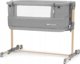 KinderKraft Kinderkraft Baby cot NESTE GROW light grey full wood KCNEGR00LGR000W