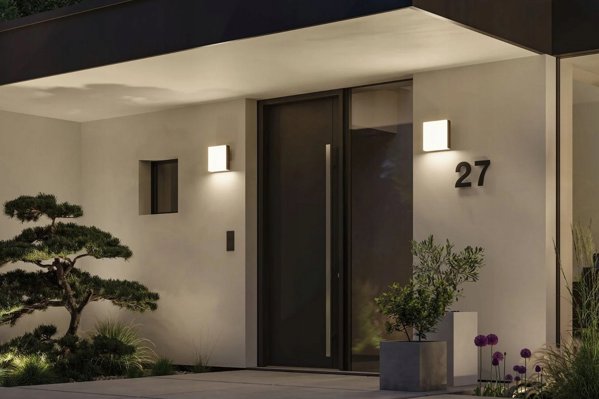 Φωτιστικό Τοίχου Paulmann Εξωτερική Συσκευή AZALENA LED HF 8.5W 700lm 3000K IP44 230V ανθρακί αλουμίνιο
