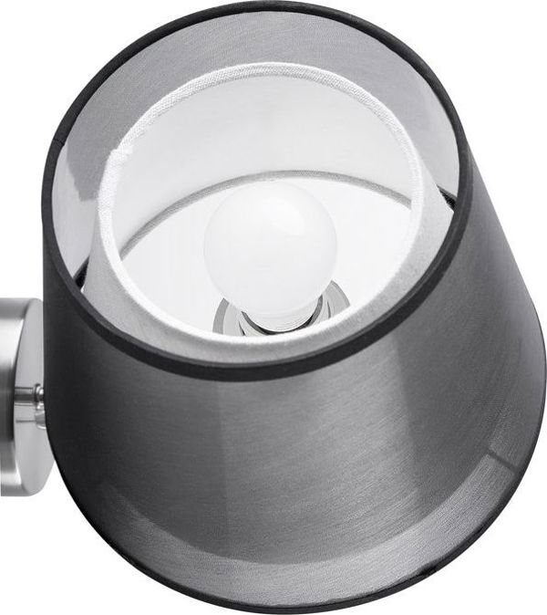 Επιτοίχιο φωτιστικό Beliani COLUMBIA σε γκρι χρώμα 7983930 4251682201742