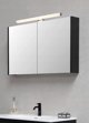 Φωτιστικό Τοίχου TRIO LINO H2O LED 40 CM ΧΡΩΜΙΟ