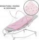 KinderKraft KINDERKRAFT gultukas FELIO 2, τριαντάφυλλο παιώνιας, KBFELI20PNK0000