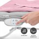 KinderKraft KINDERKRAFT gultukas FELIO 2, τριαντάφυλλο παιώνιας, KBFELI20PNK0000