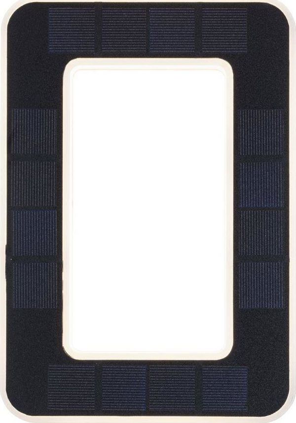 Φωτιστικό τοίχου Paulmann Outdoor Solar αριθμός σπιτιού 0 3000K IP44 Αντικαταστάσιμη μπαταρία