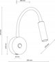 Απλίκα TK Lighting LAMP WALL TK LIGHTING LAGOS G9 8W