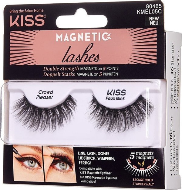 Kiss KISS Μαγνητικές βλεφαρίδες για eyeliner Crowd Pleaser 1τεμ.